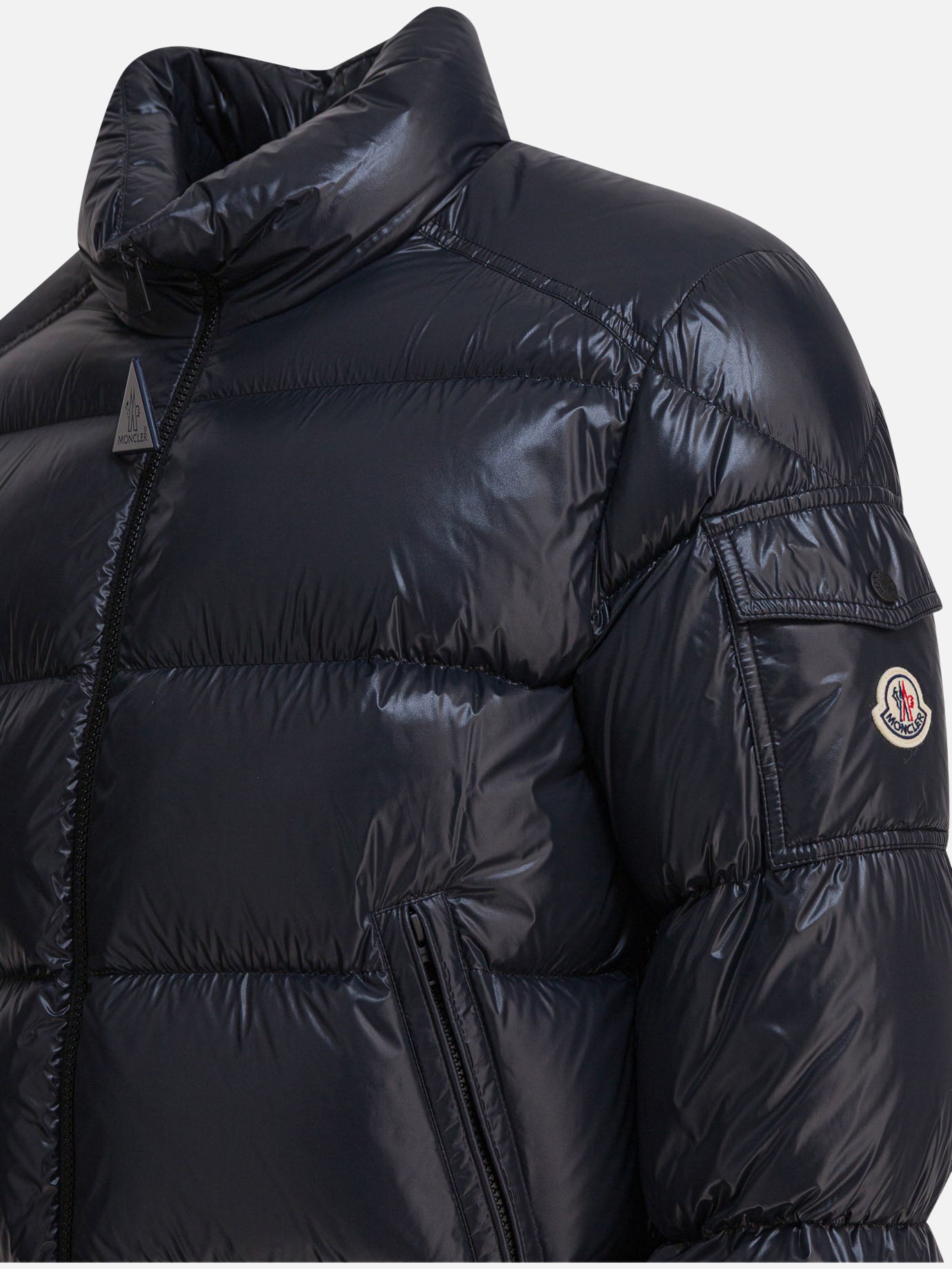 Down jackets Solid colour Black - Moncler Men | PDP | VIETTI Online Store | Zoom-Modal_4