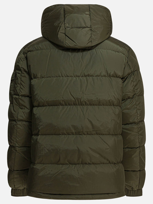 Down jackets Logo Green - Moncler Men | PLP | VIETTI Online Store | 2