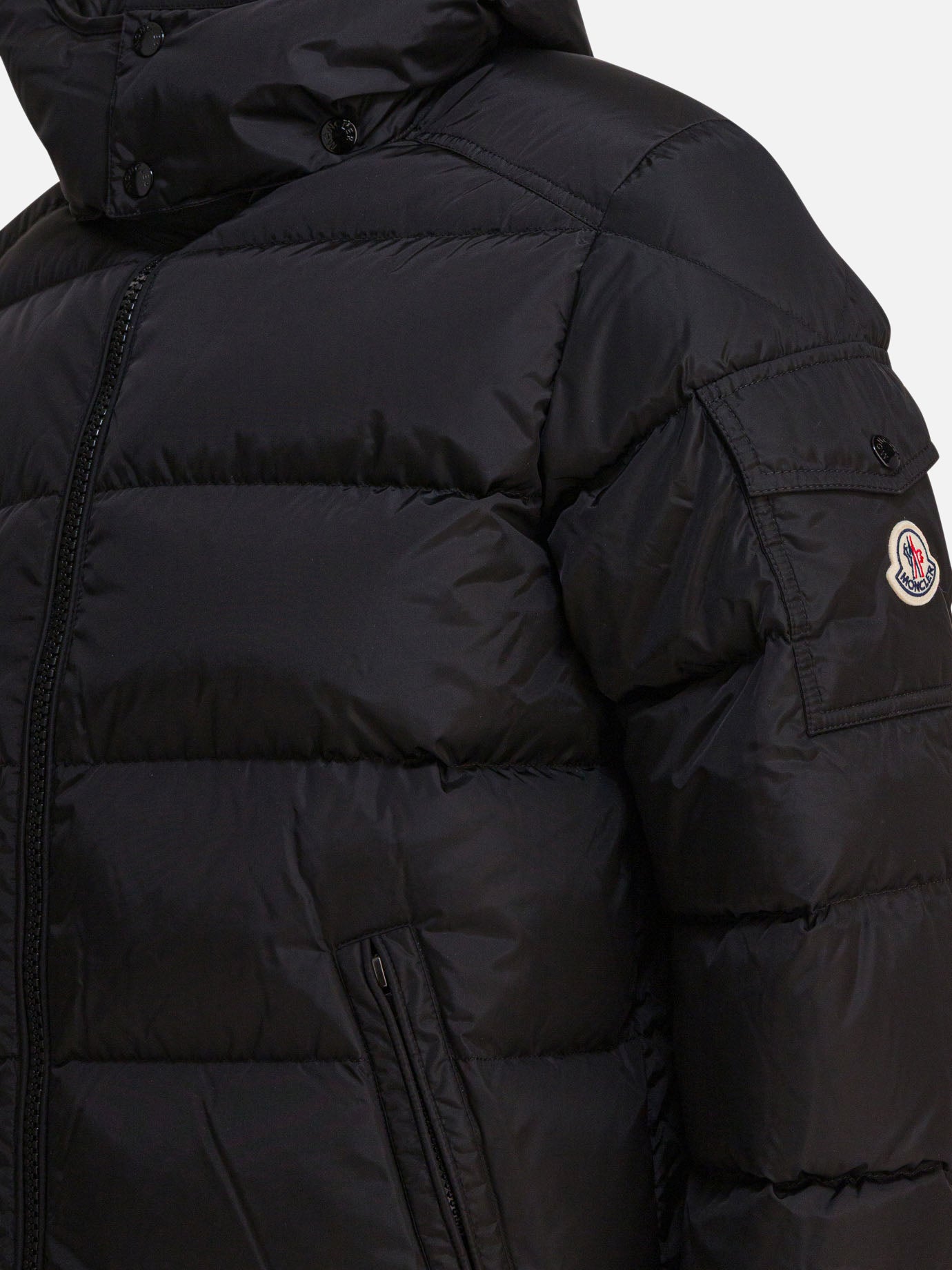 Down jackets Solid colour Black - Moncler Men | PDP | VIETTI Online Store | Zoom-Modal_4