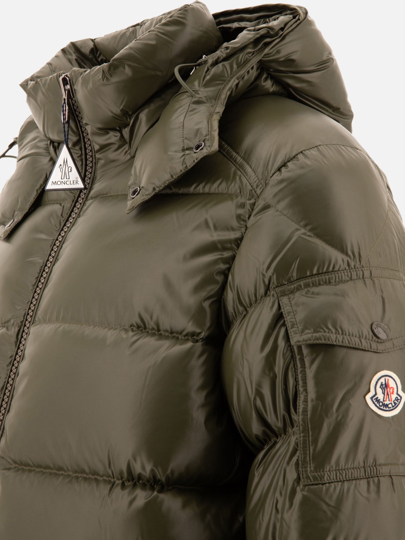 Down jackets Logo Green - Moncler Men | PDP | VIETTI Online Store | Zoom-Modal_4