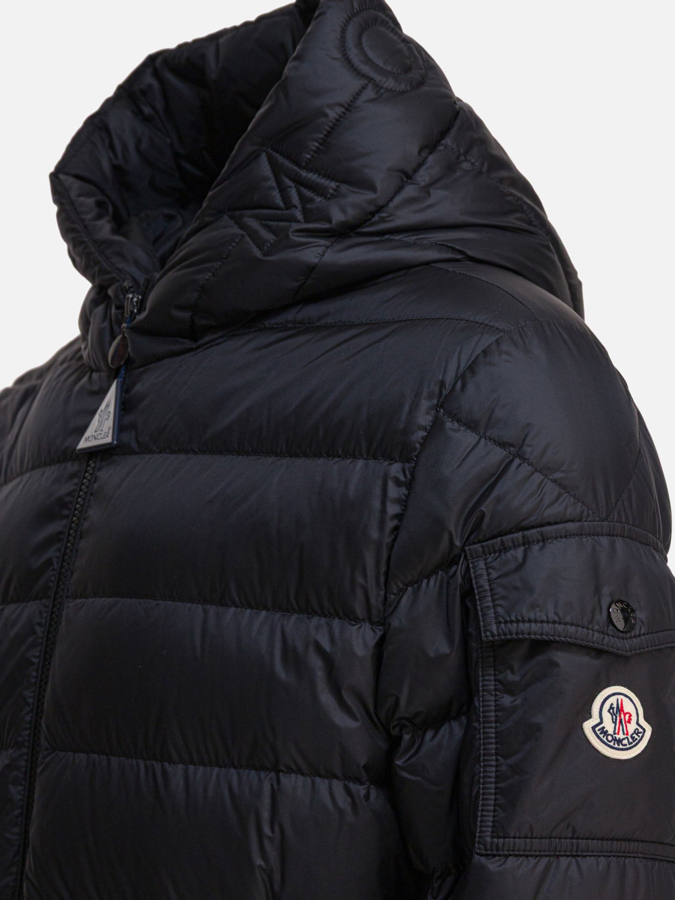 Down jackets Solid colour Black - Moncler Men | PDP | VIETTI Online Store | Zoom-Modal_4