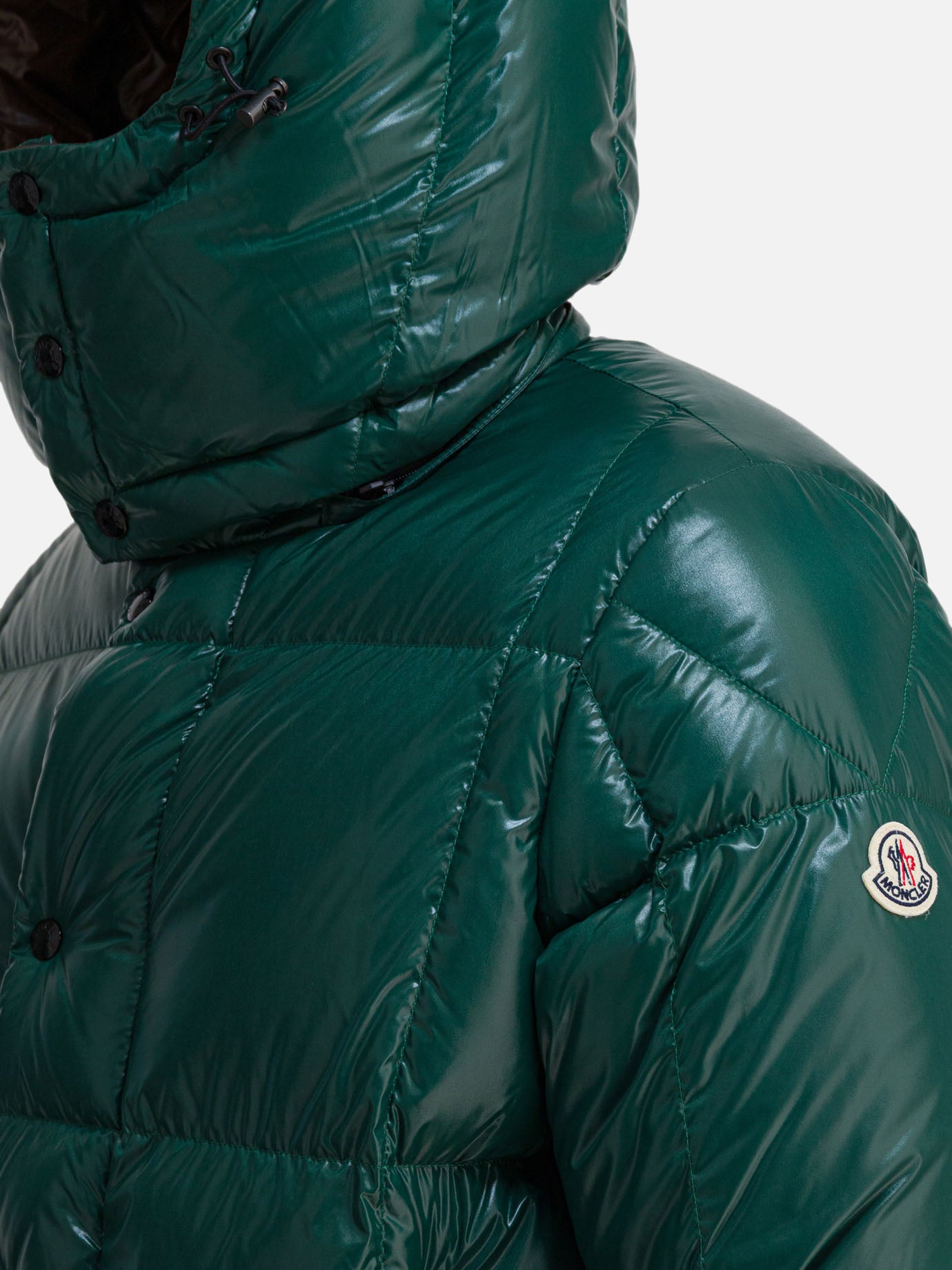 Piumini corti Solid colour Verde - Moncler Uomo | PDP | VIETTI Online Store | Zoom-Modal_4
