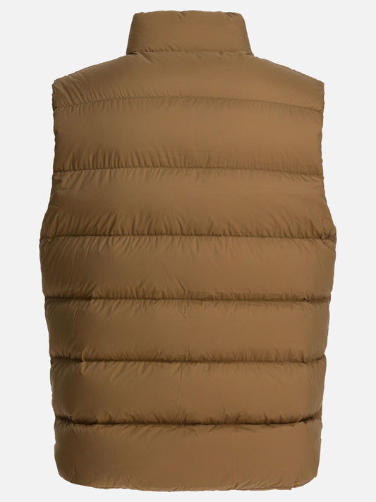 Vest jackets Logo Beige - Moncler Men | PLP | VIETTI Online Store | 2