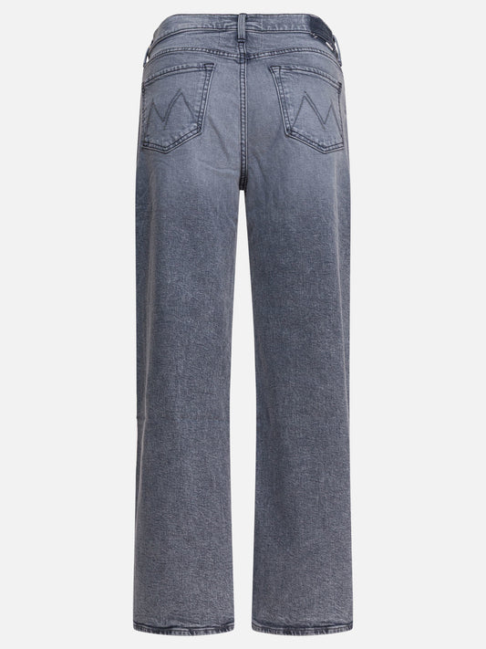 Wide-leg jeans Solid colour Grey - MOTHER Denim Women | PLP | VIETTI Online Store | 2