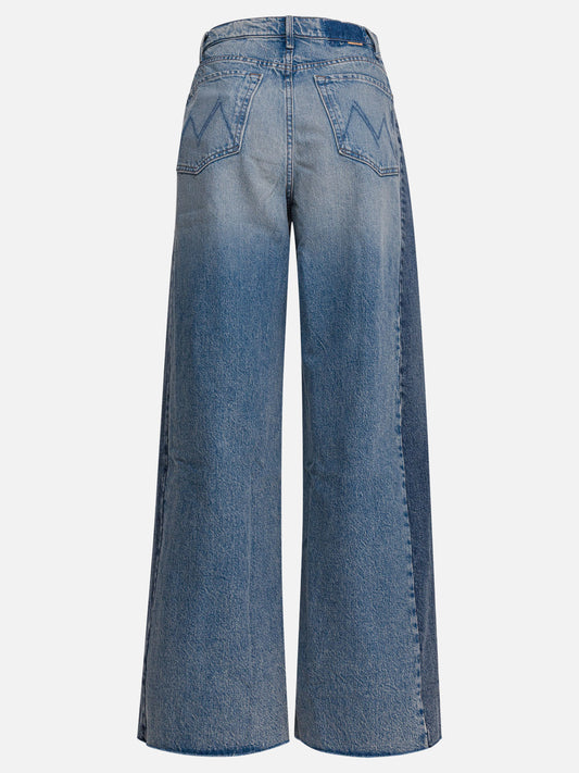 Wide-leg jeans Solid colour Blue - MOTHER Denim Women | PLP | VIETTI Online Store | 2