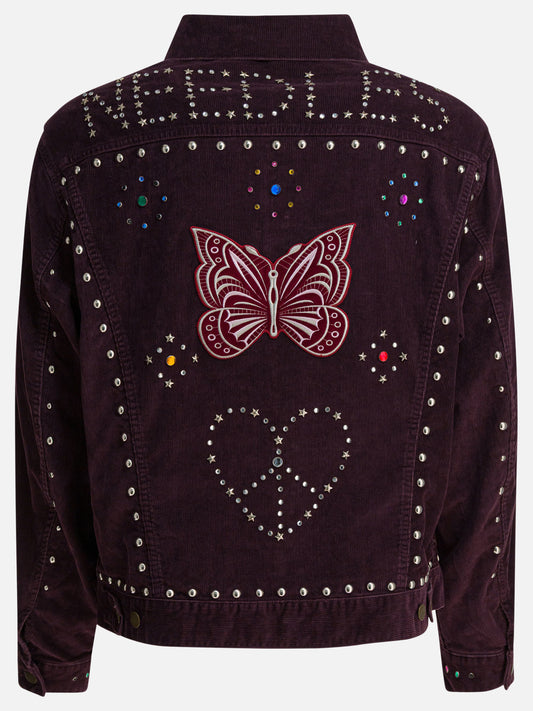 Quilted & Utility Jackets Solid colour Bordeaux - Needles Men | PLP | VIETTI Online Store | 2