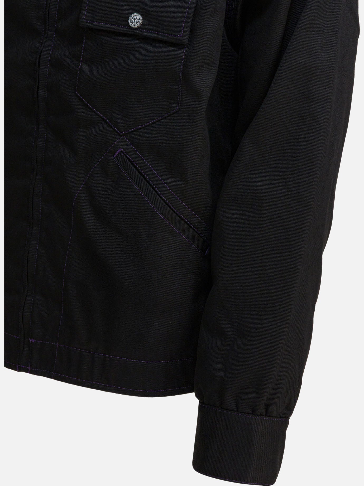 Quilted & Utility Jackets Logo Black - Needles Men | PDP | VIETTI Online Store | Zoom-Modal_4