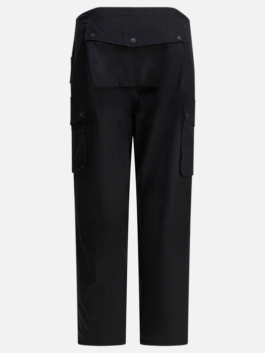 Cargo & parachute trousers Solid colour Black - Needles Men | PLP | VIETTI Online Store | 2