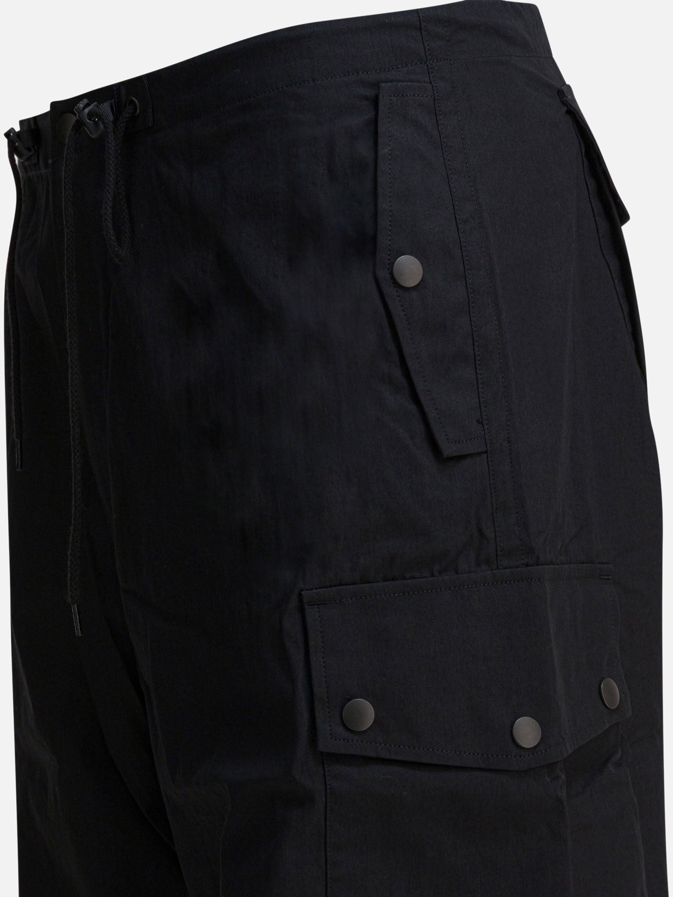 Cargo & parachute trousers Solid colour Black - Needles Men | PDP | VIETTI Online Store | Zoom-Modal_4