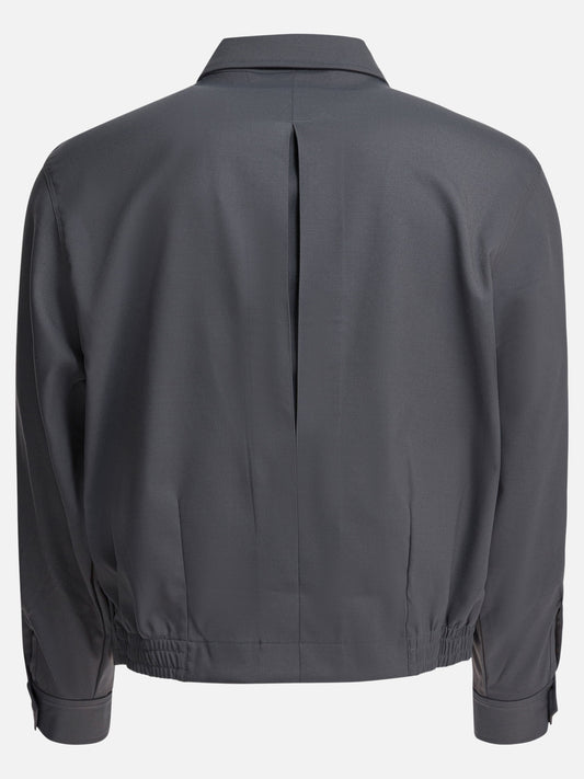 Giacche overshirt Solid colour Grigio - Needles Uomo | PLP | VIETTI Online Store | 2
