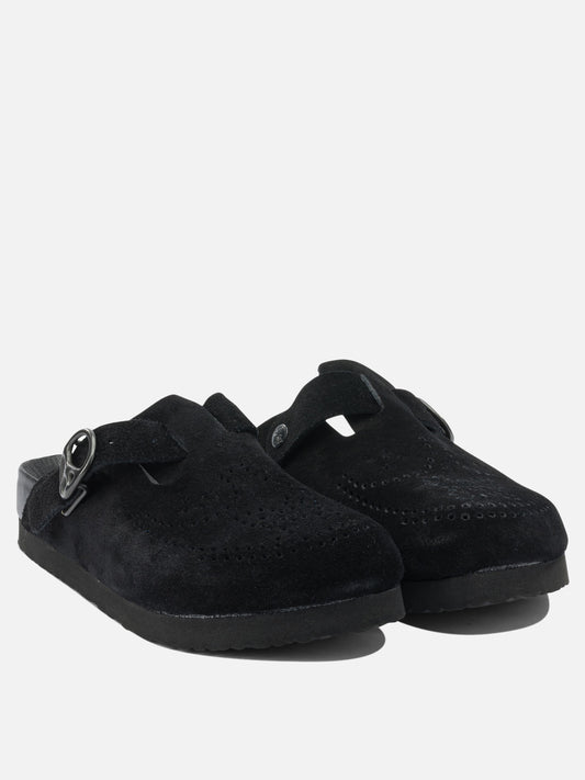 Casual sandals 100% cowhide - 100% rubber Black - Needles Men | PLP | VIETTI Online Store | 2