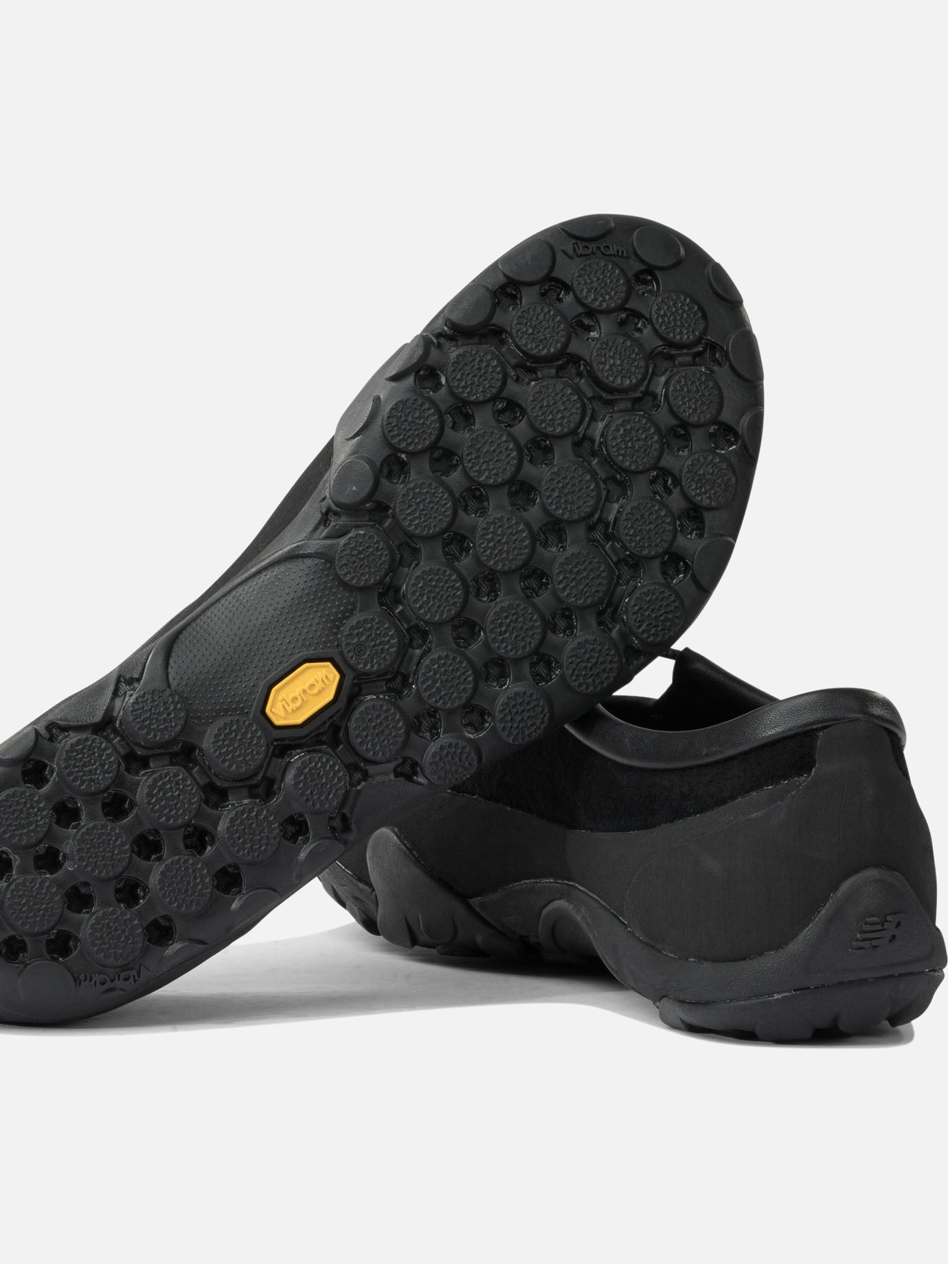 Low top sneakers 100% cow leather - 100% rubber Black - New Balance Men | PDP | VIETTI Online Store | Zoom-Modal_5