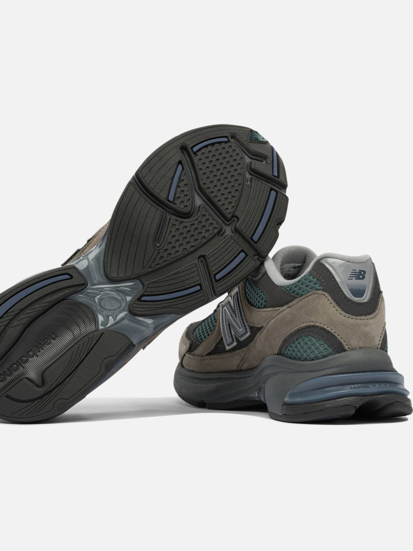 Low top sneakers 70% suede 30% mesh - 100% rubber Grey - New Balance Men | PDP | VIETTI Online Store | Zoom-Modal_5