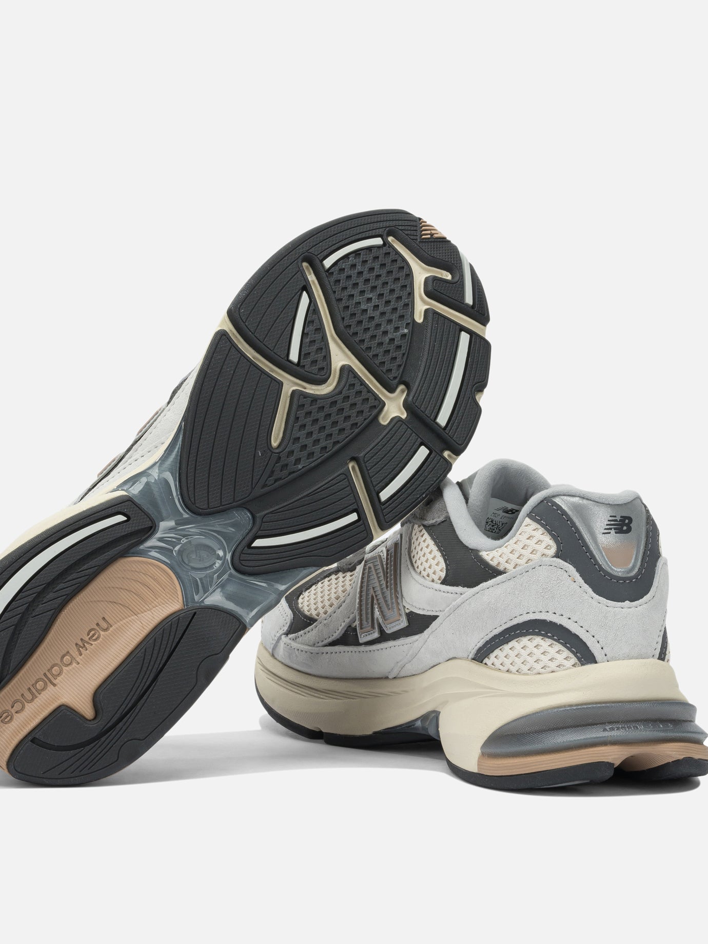 Sneaker basse 50% leather 50% mesh - 100% rubber Grigio - New Balance Uomo | PDP | VIETTI Online Store | Zoom-Modal_5