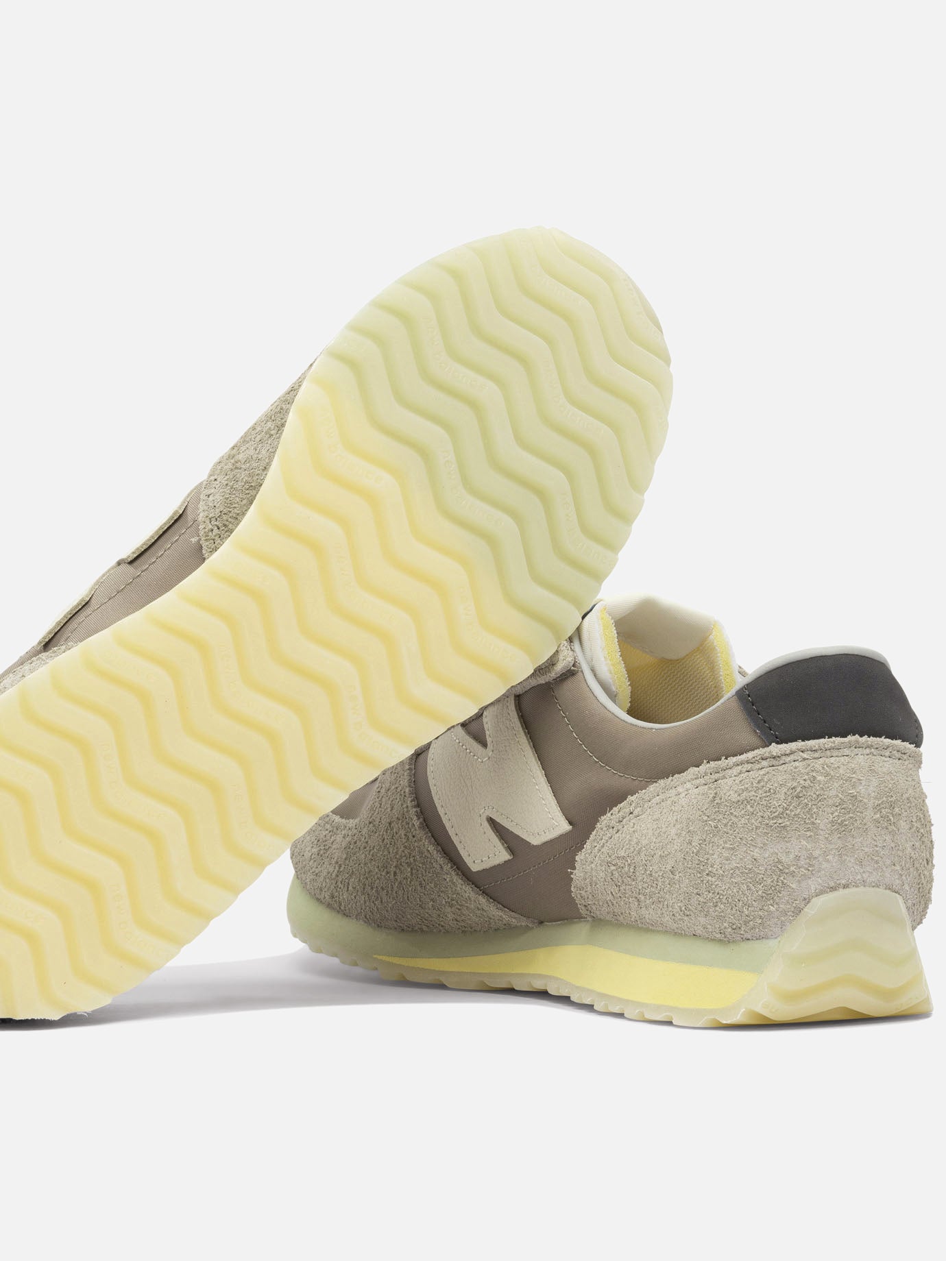 Low top sneakers 50% suede 50% fabric - 100% rubber Grey - New Balance Men | PDP | VIETTI Online Store | Zoom-Modal_5