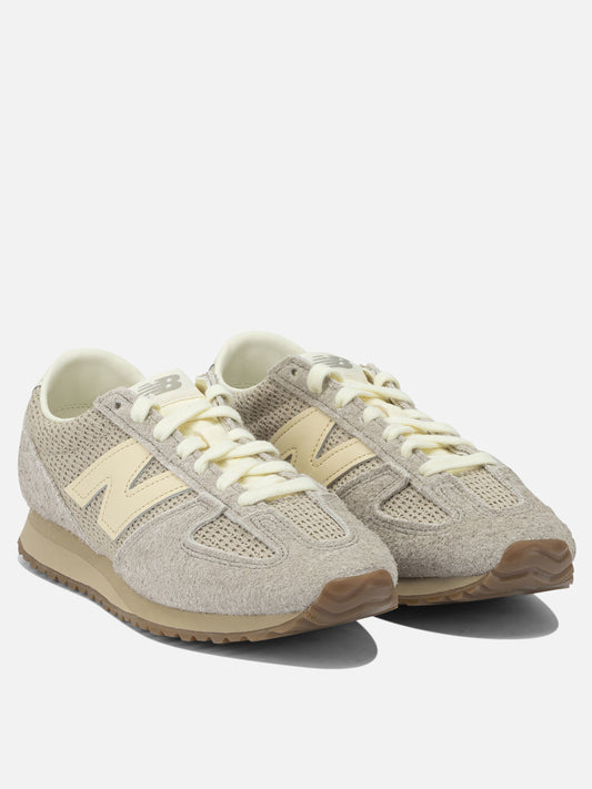 Low top sneakers 50% suede 50% fabric - 100% rubber Beige - New Balance Men | PLP | VIETTI Online Store | 2