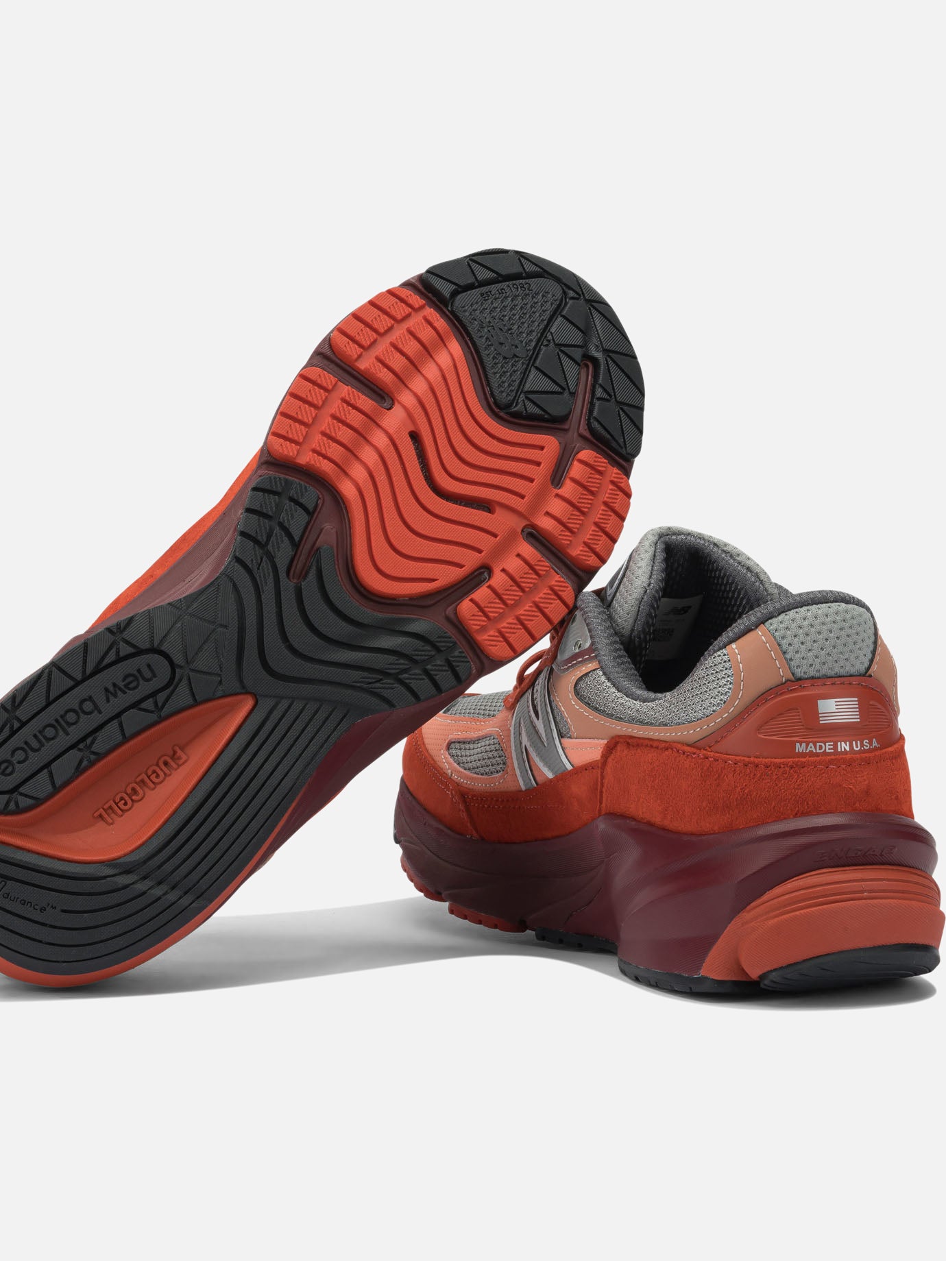 Low top sneakers 50% mesh 50% suede - 100% rubber Red - New Balance Men | PDP | VIETTI Online Store | Zoom-Modal_5