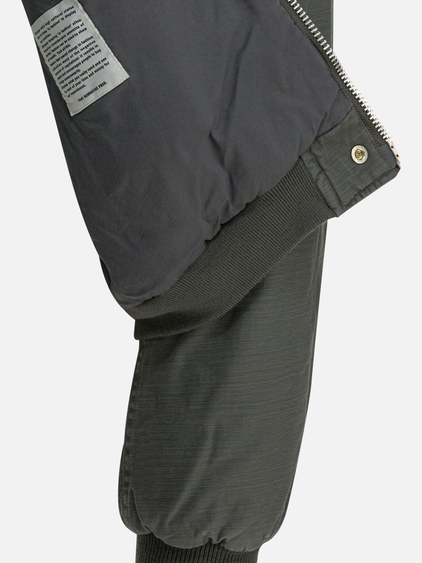 Bomber jackets Solid colour Grey - nonnative Men | PDP | VIETTI Online Store | Zoom-Modal_4