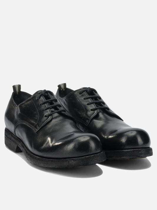 Derby 100% leather - 100% rubber Black - Officine Creative Men | PLP | VIETTI Online Store | 2