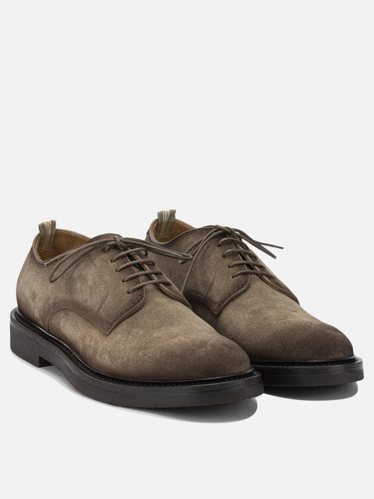 Derby 100% leather - 100% rubber Brown - Officine Creative Men | PLP | VIETTI Online Store | 2