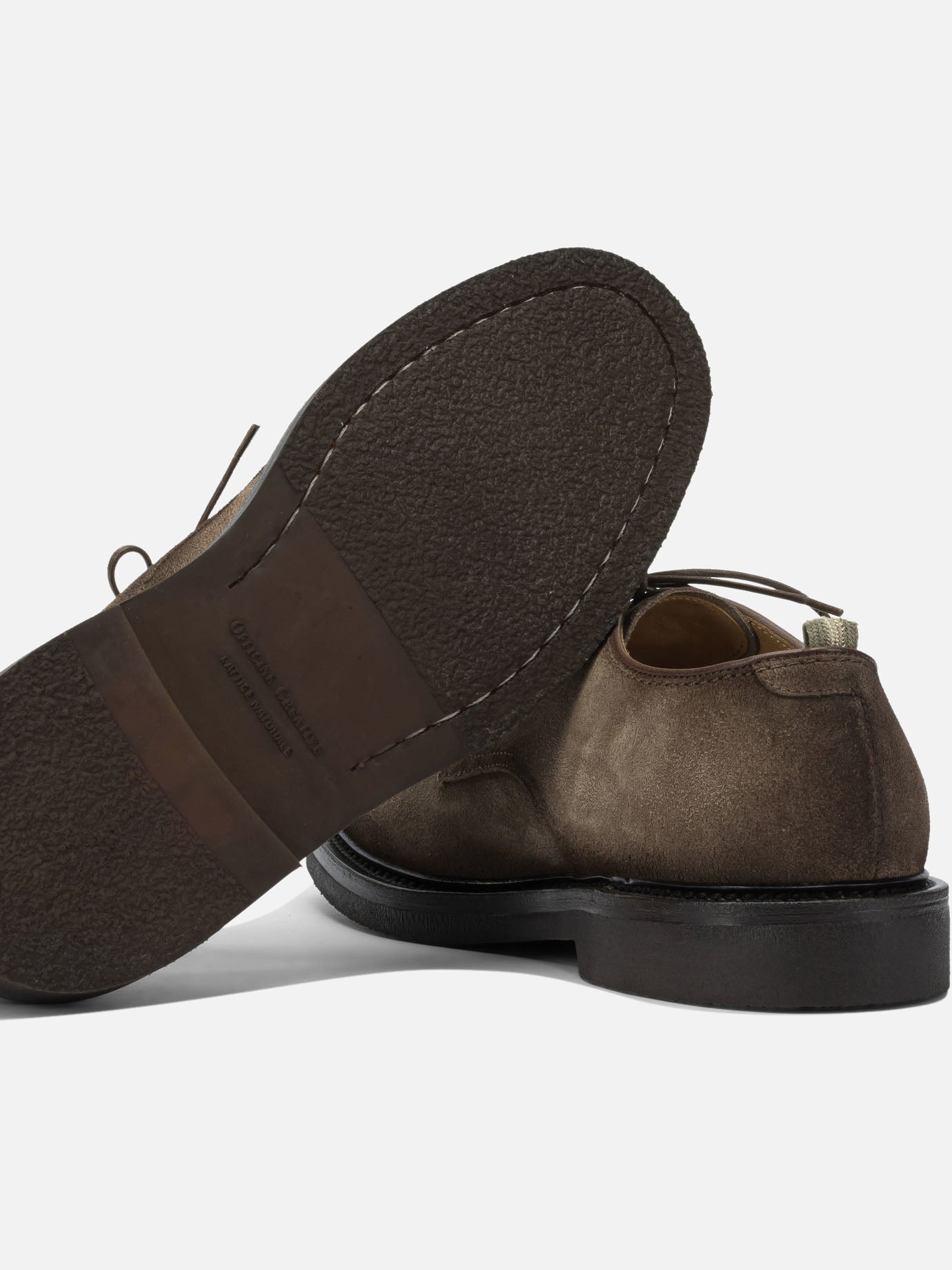 Derby 100% leather - 100% rubber Brown - Officine Creative Men | PDP | VIETTI Online Store | Zoom-Modal_5