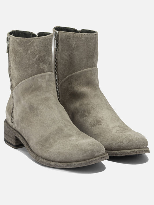 Stivaletti con zip 100% suede - 50% leather 50% rubber Beige - Officine Creative Donna | PLP | VIETTI Online Store | 2