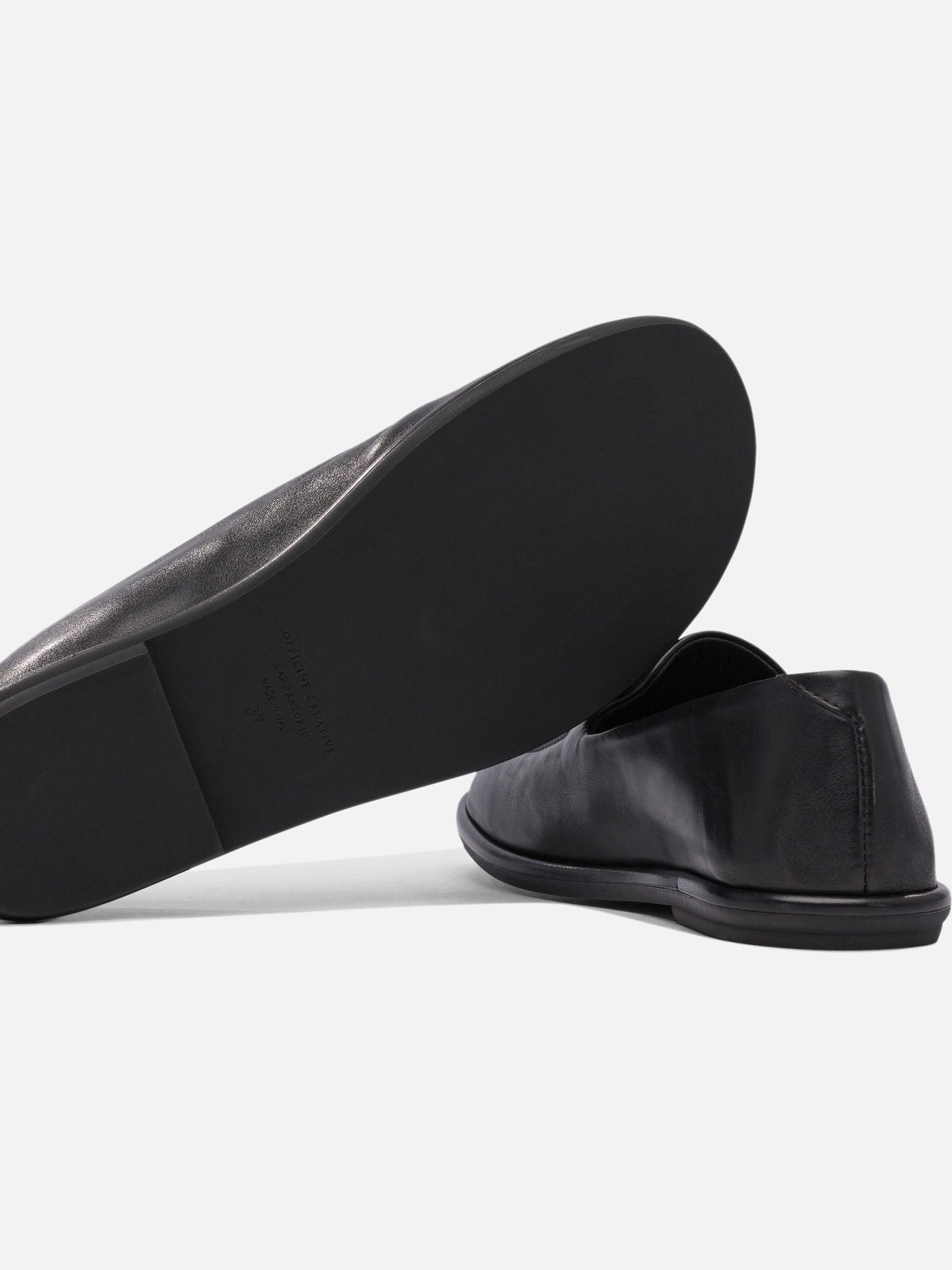 Loafers 100% leather - 100% rubber Black - Officine Creative Women | PDP | VIETTI Online Store | Zoom-Modal_5