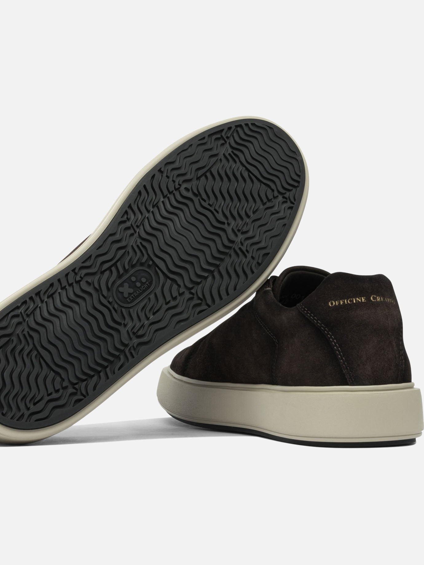 Low top sneakers 100% leather - 100% rubber Brown - Officine Creative Men | PDP | VIETTI Online Store | Zoom-Modal_5