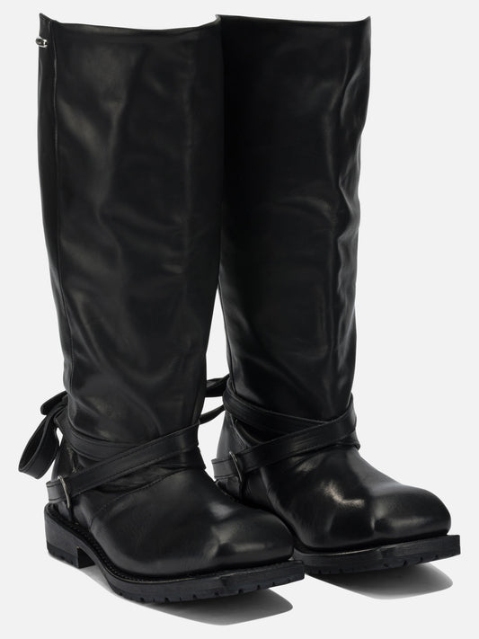 Knee-high 100% cow leather - 100% rubber Black - Our Legacy Women | PLP | VIETTI Online Store | 2