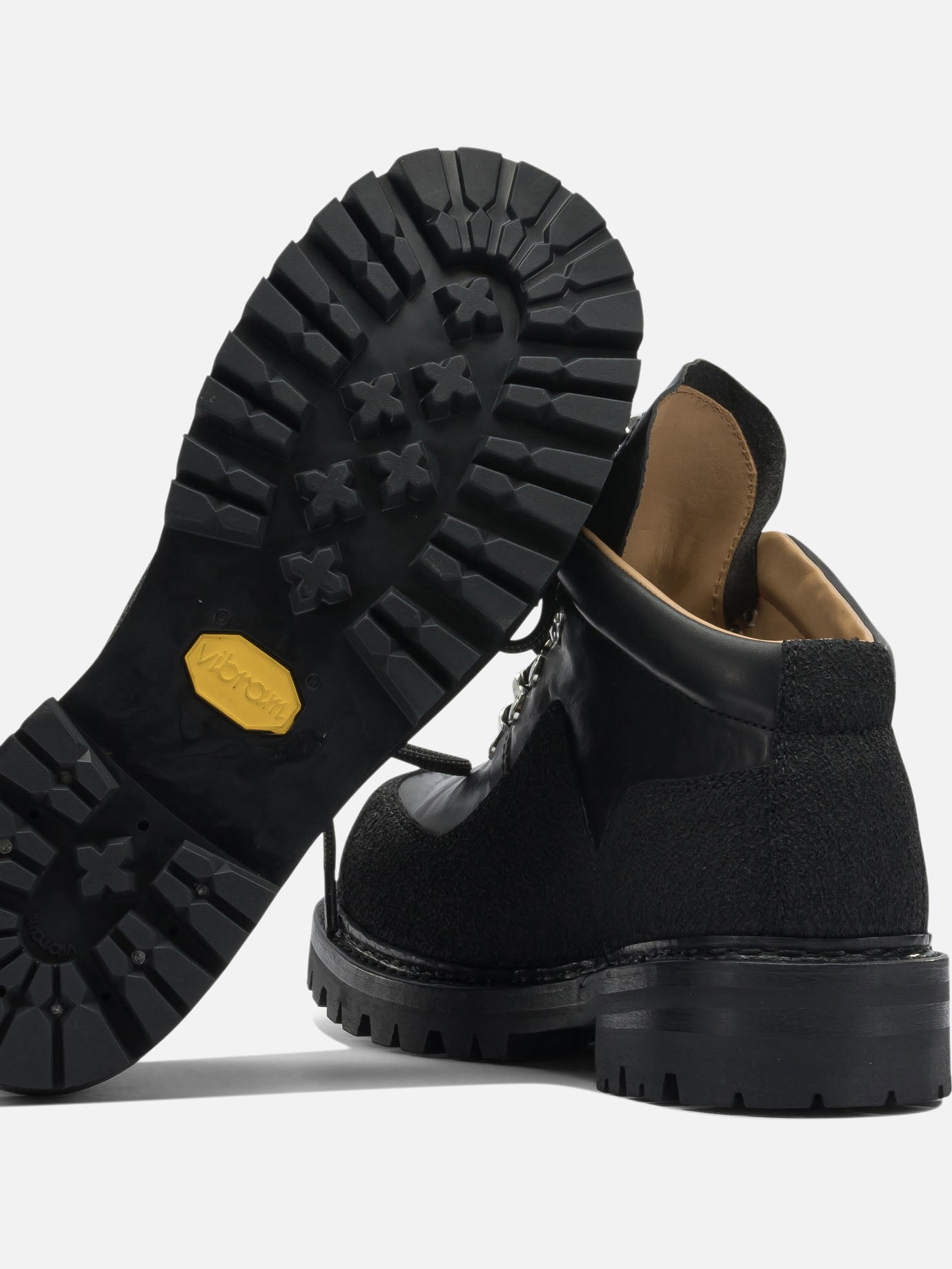 Lace-up boots 100% cow leather Black - Our Legacy Men | PDP | VIETTI Online Store | Zoom-Modal_5
