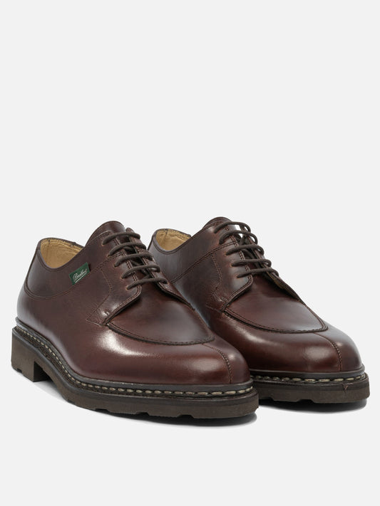 Derby 100% leather - 100% rubber Brown - Paraboot Men | PLP | VIETTI Online Store | 2