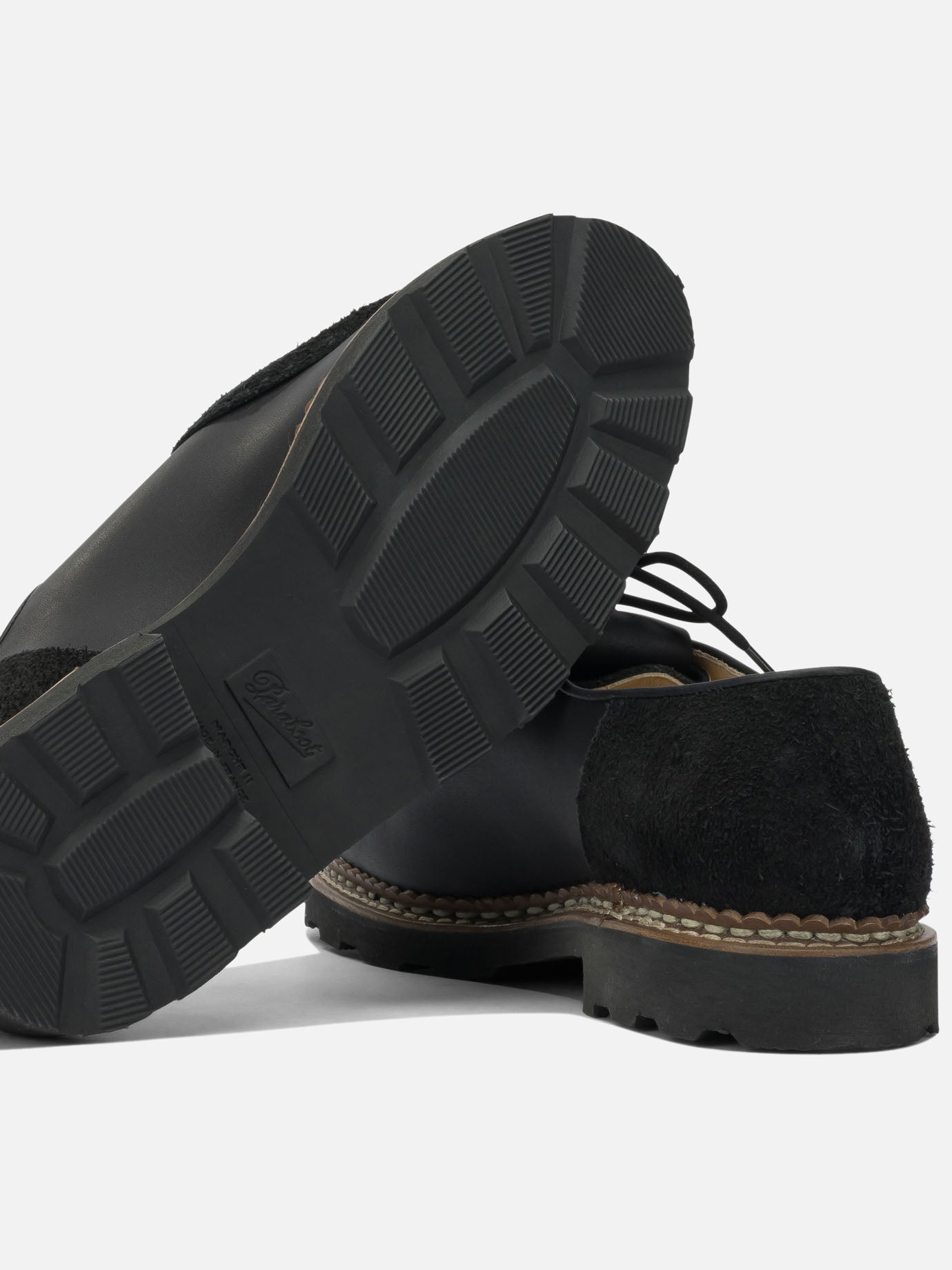 Derby 100% leather - 100% rubber Black - Paraboot Men | PDP | VIETTI Online Store | Zoom-Modal_5