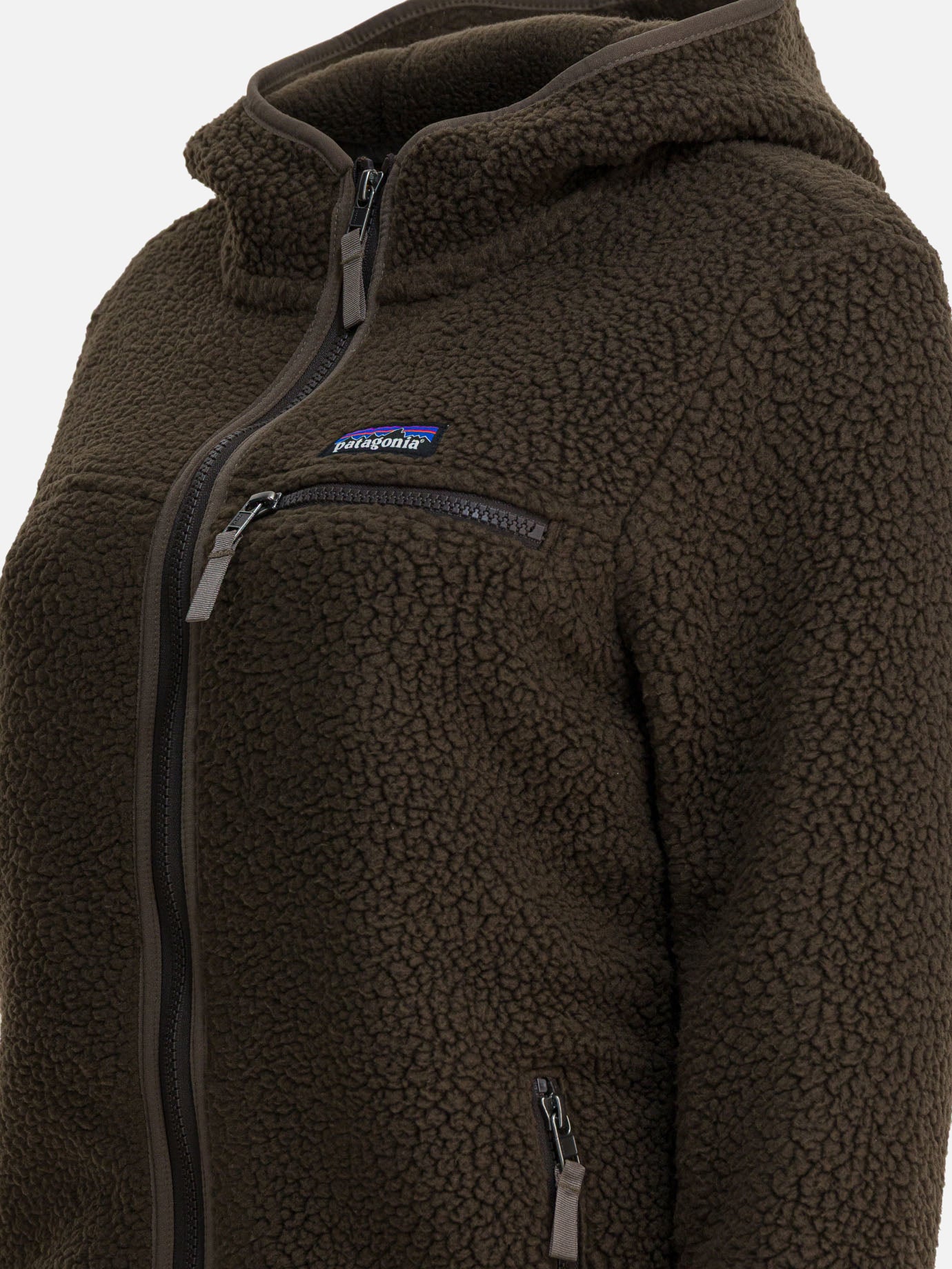Leather jackets Logo Brown - Patagonia Women | PDP | VIETTI Online Store | Zoom-Modal_4