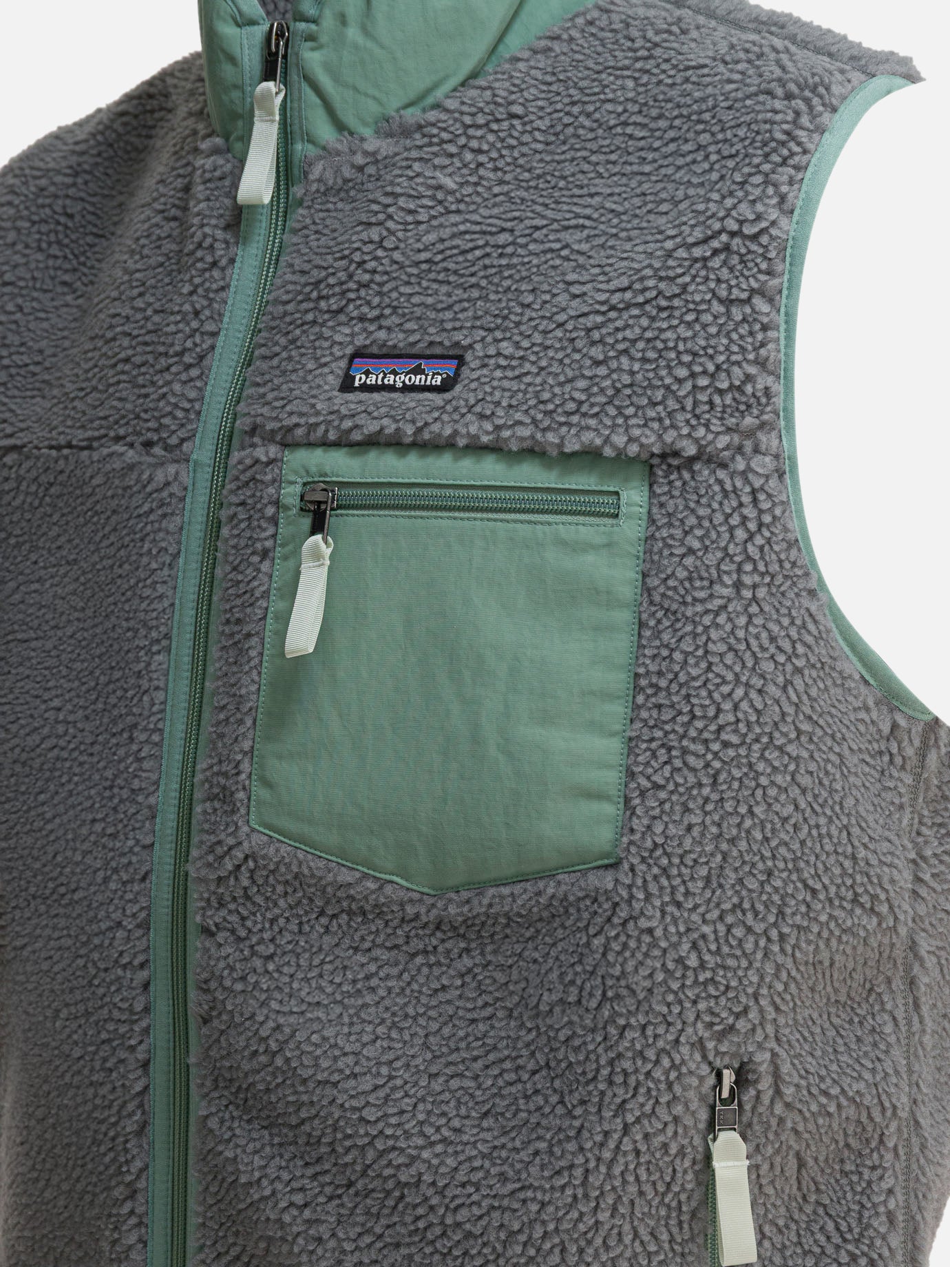 Giacche smanicate Logo Grigio - Patagonia Uomo | PDP | VIETTI Online Store | Zoom-Modal_4