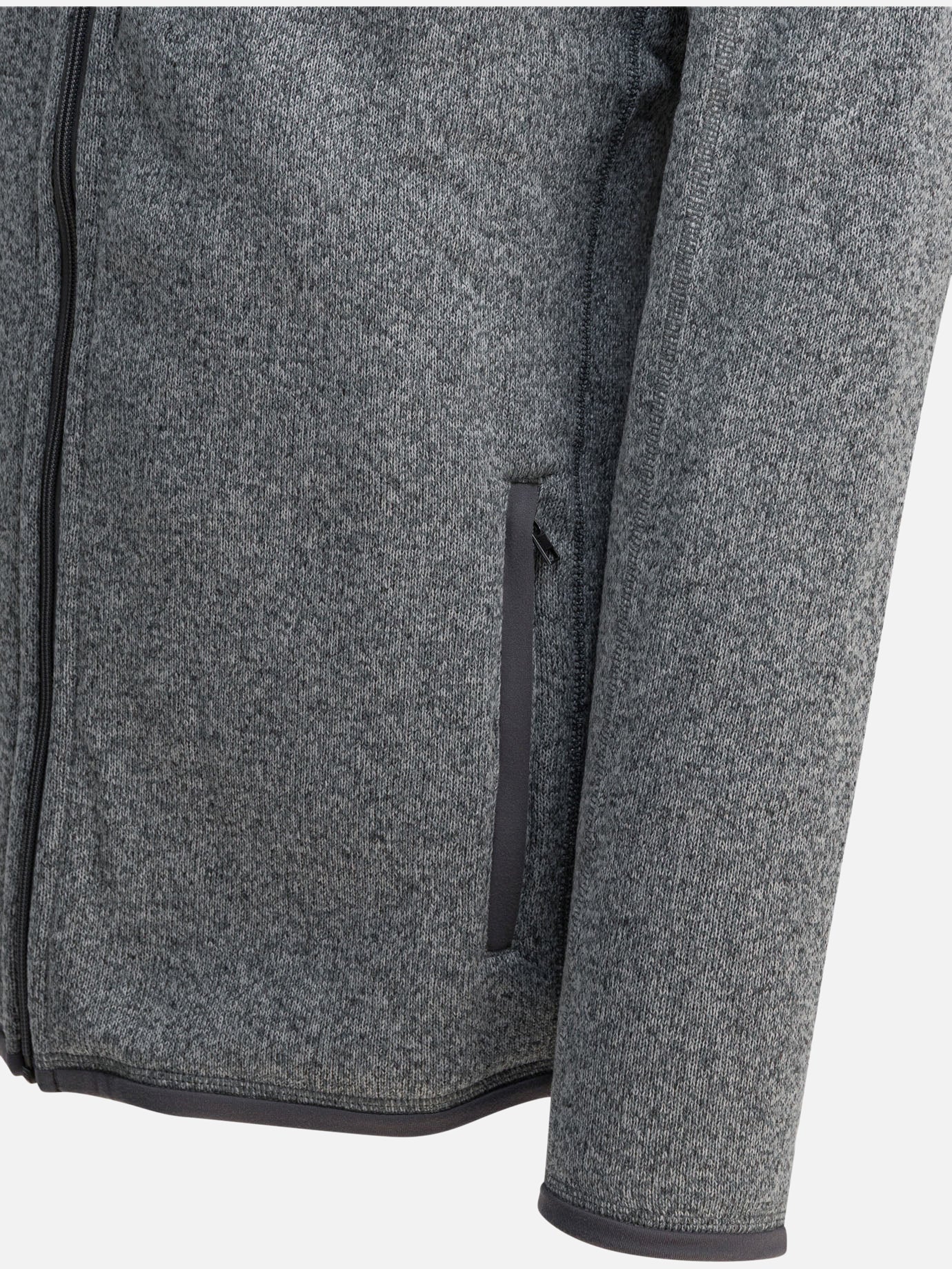 Felpe con zip Solid colour Grigio - Patagonia Uomo | PDP | VIETTI Online Store | Zoom-Modal_4