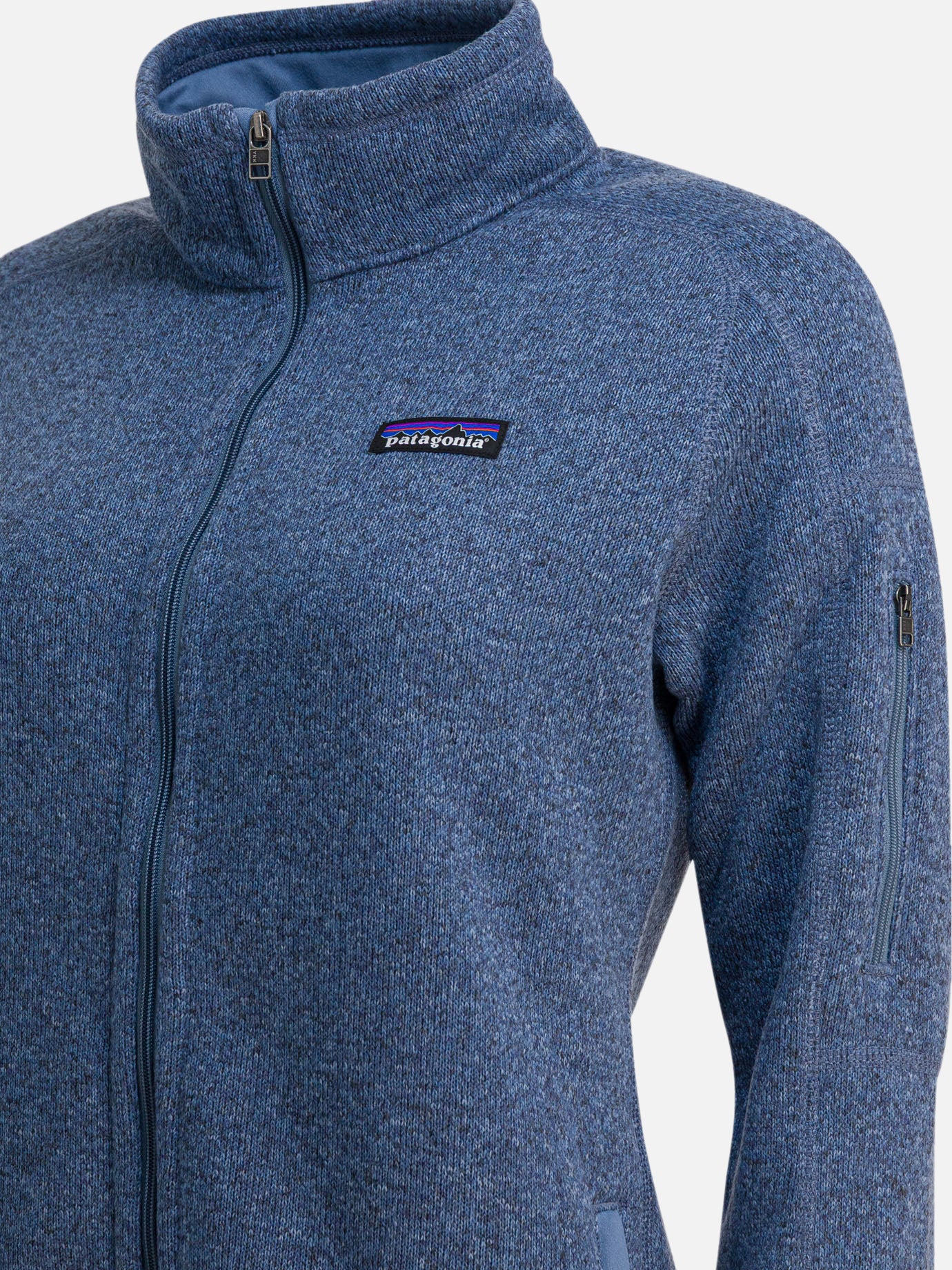 Felpe con zip Solid colour Blu - Patagonia Donna | PDP | VIETTI Online Store | Zoom-Modal_4