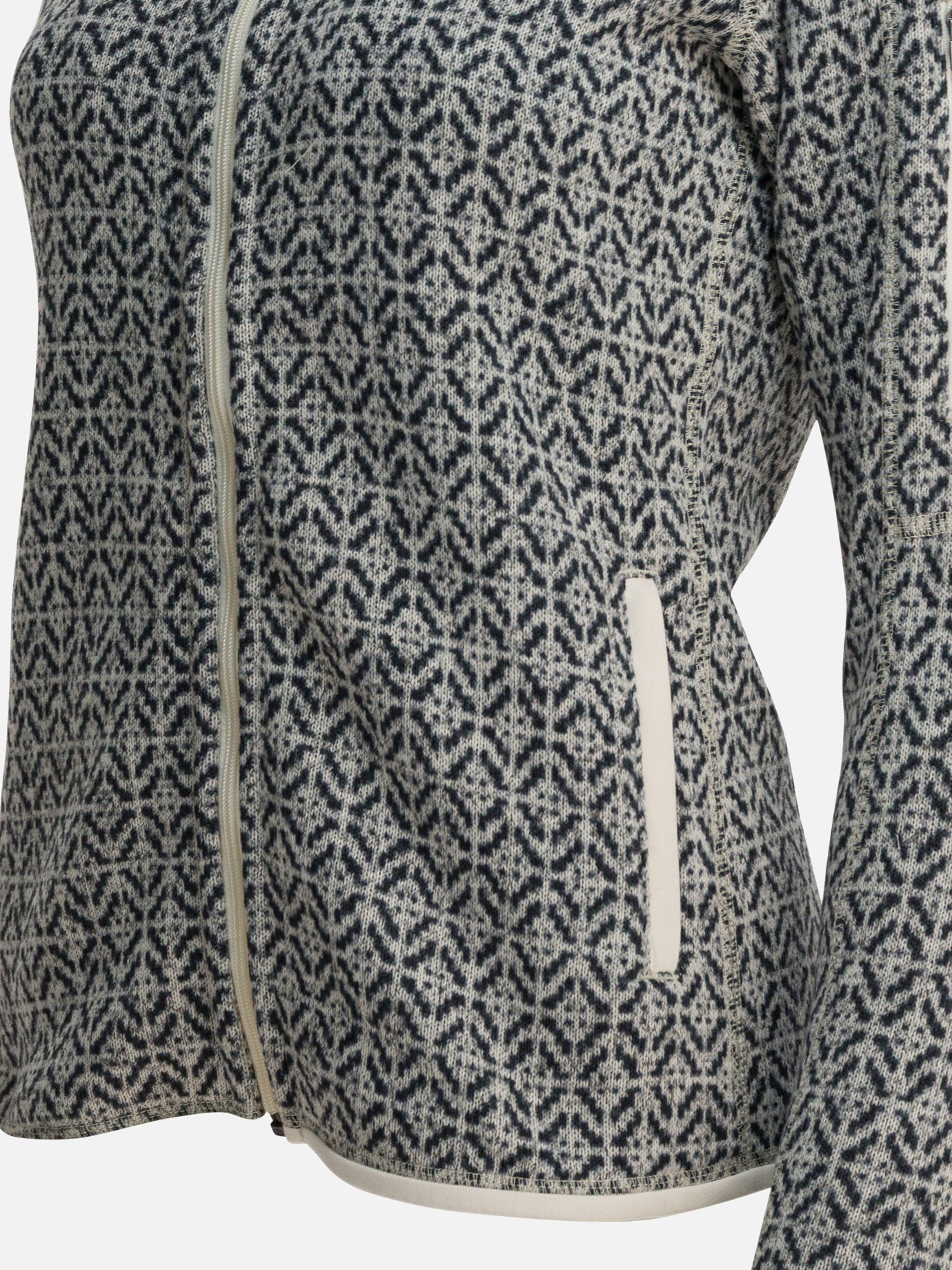 Felpe con zip Solid colour Beige - Patagonia Donna | PDP | VIETTI Online Store | Zoom-Modal_4