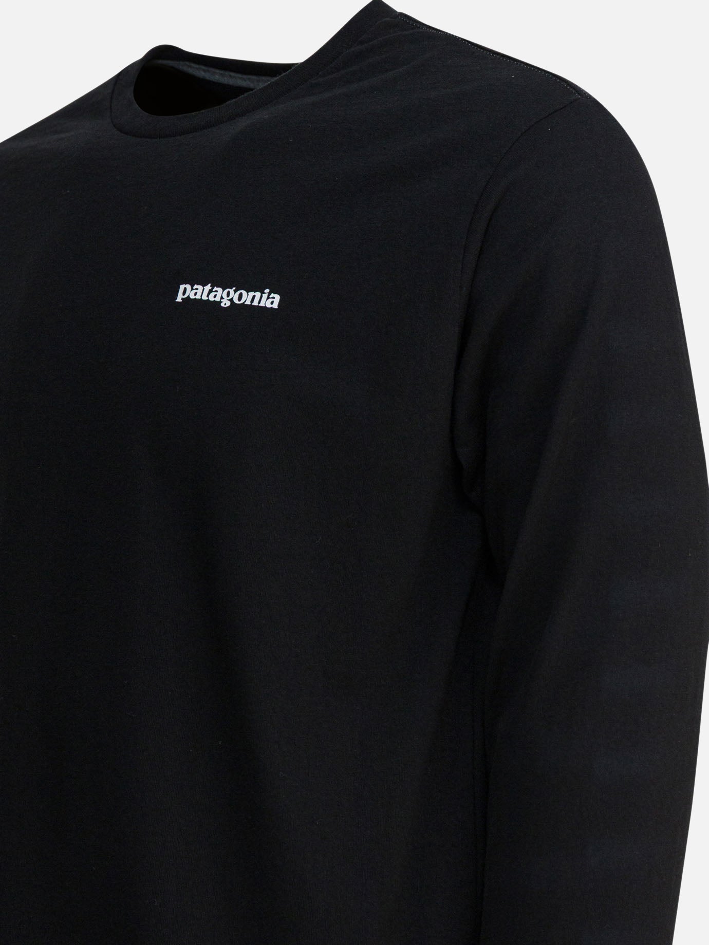 T-shirt girocollo Logo Nero - Patagonia Uomo | PDP | VIETTI Online Store | Zoom-Modal_4