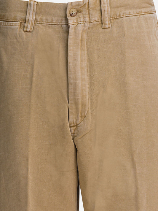 Leisure trousers Solid colour Beige - Polo Ralph Lauren Women | PLP | VIETTI Online Store | 2