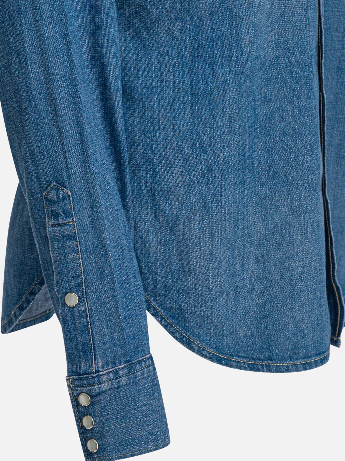 Camicie casual Solid colour Azzurro - Polo Ralph Lauren Donna | PDP | VIETTI Online Store | Zoom-Modal_4