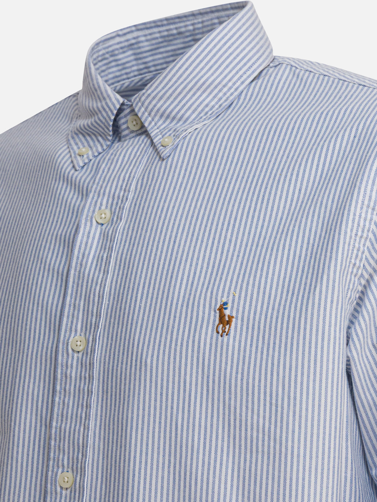 Polo Ralph Lauren Custom-fit casual shirt "Oxford" Blue