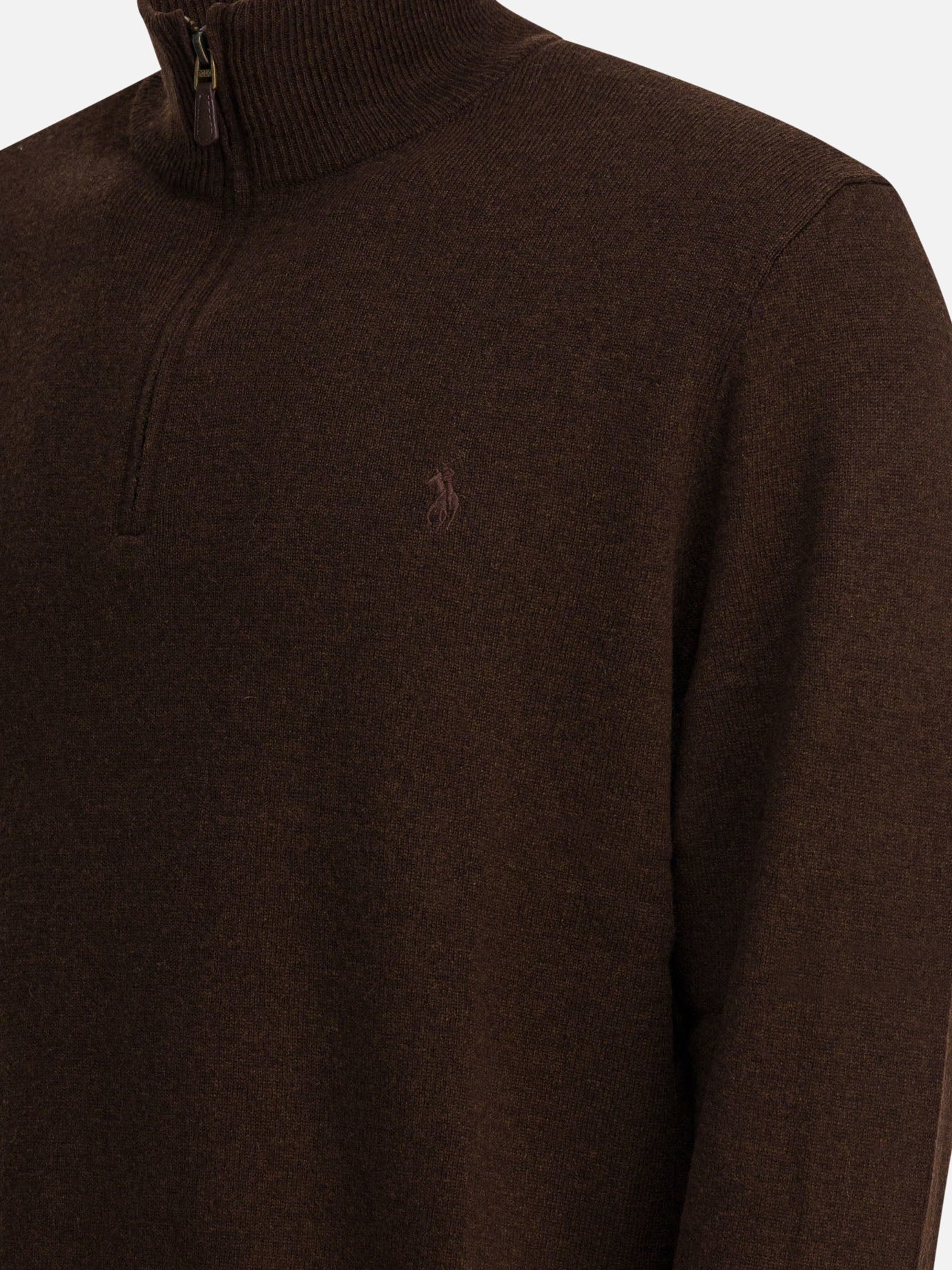 Maglioni con mezza zip Logo Marrone - Polo Ralph Lauren Uomo | PDP | VIETTI Online Store | Zoom-Modal_4