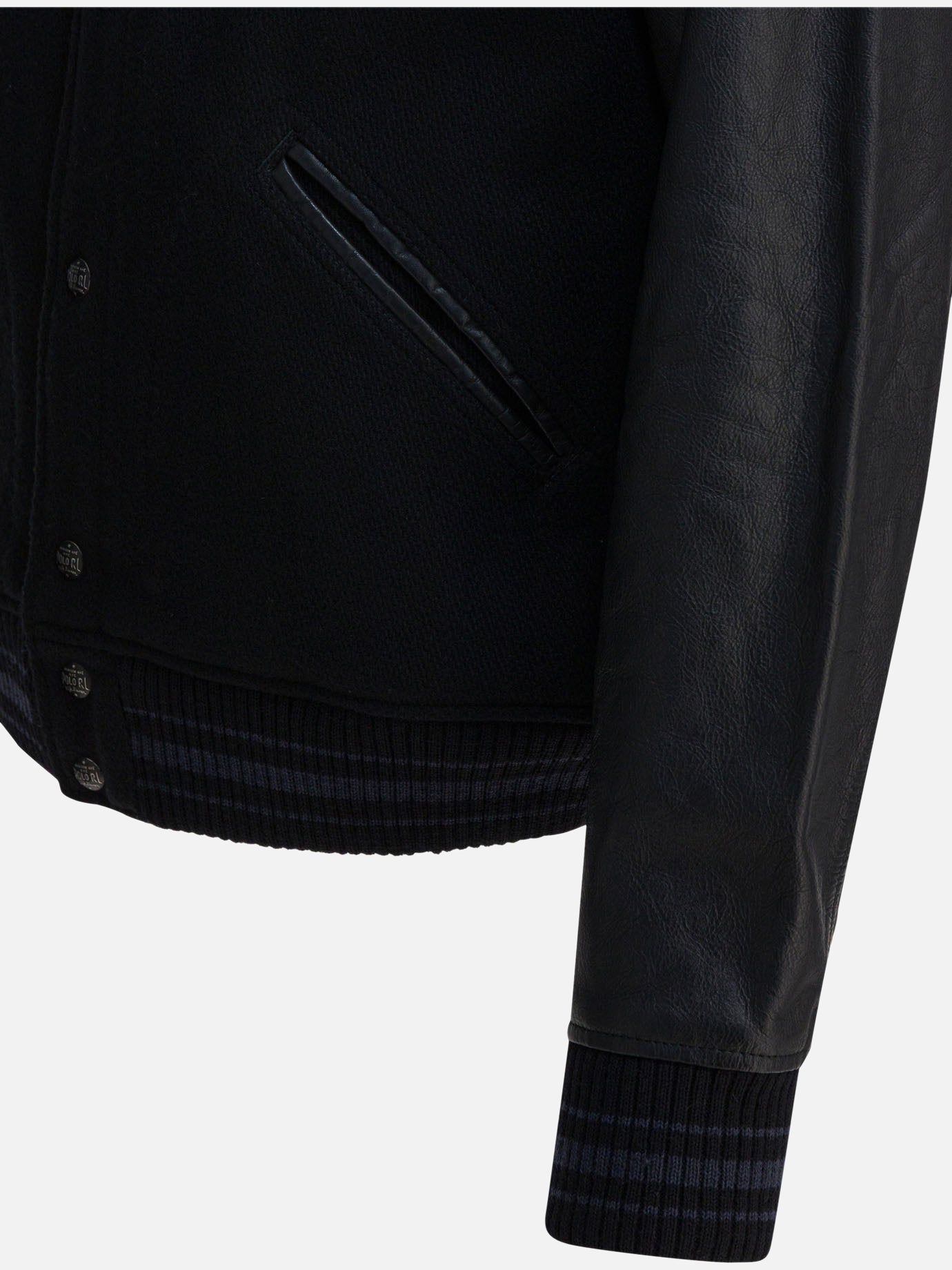 Bomber Logo Nero - Polo Ralph Lauren Uomo | PDP | VIETTI Online Store | Zoom-Modal_4