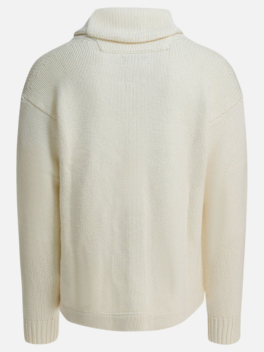 Cardigan Logo Bianco - Polo Ralph Lauren Uomo | PLP | VIETTI Online Store | 2