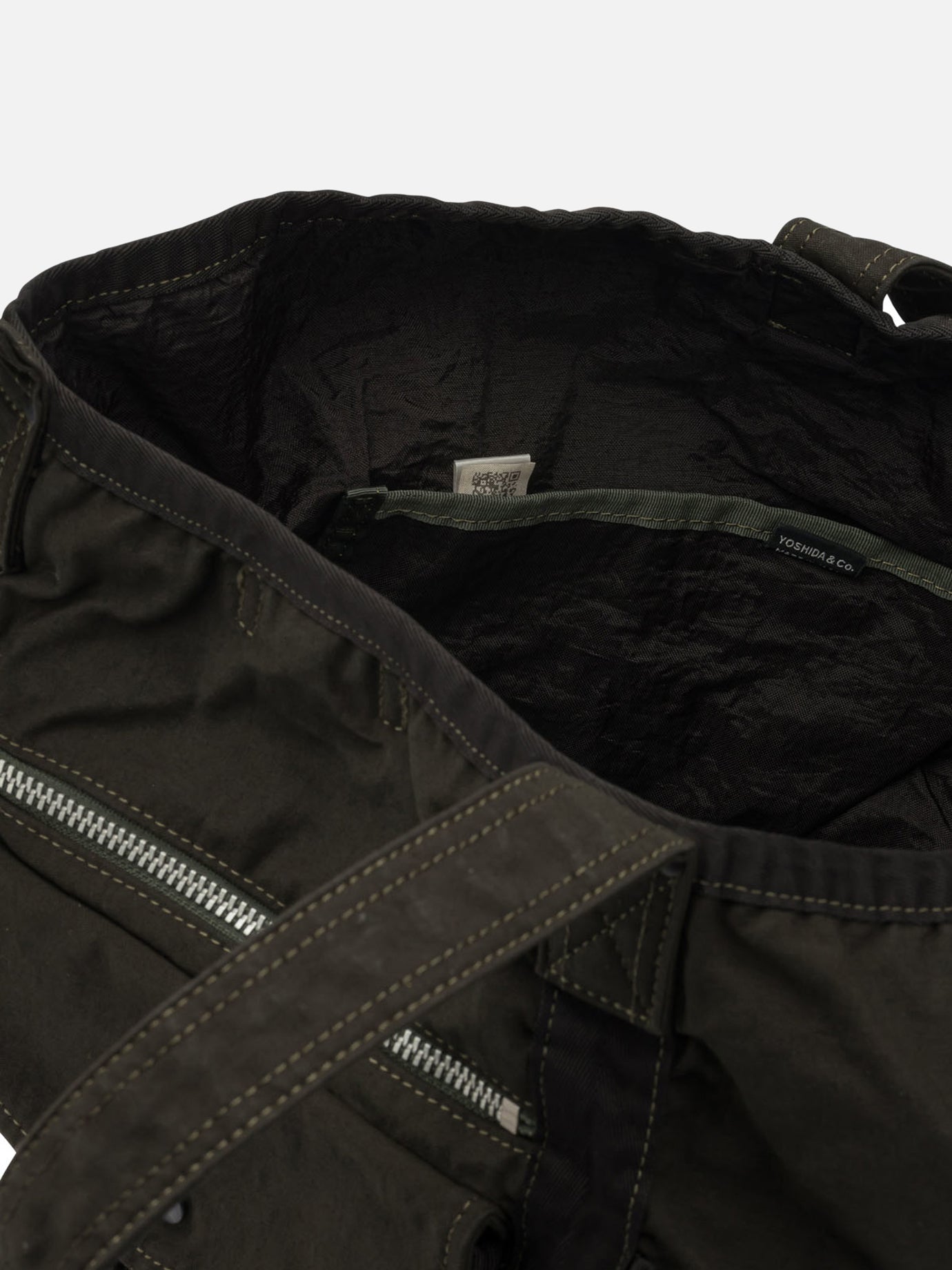 Medium bags 50% nylon 50% cotton Green - Porter-Yoshida & Co Men | PDP | VIETTI Online Store | Zoom-Modal_5