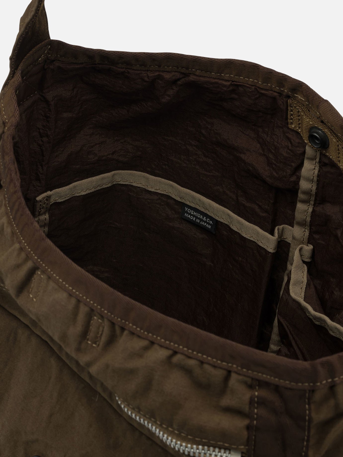 Small bags 50% nylon 50% cotton Brown - Porter-Yoshida & Co Men | PDP | VIETTI Online Store | Zoom-Modal_5