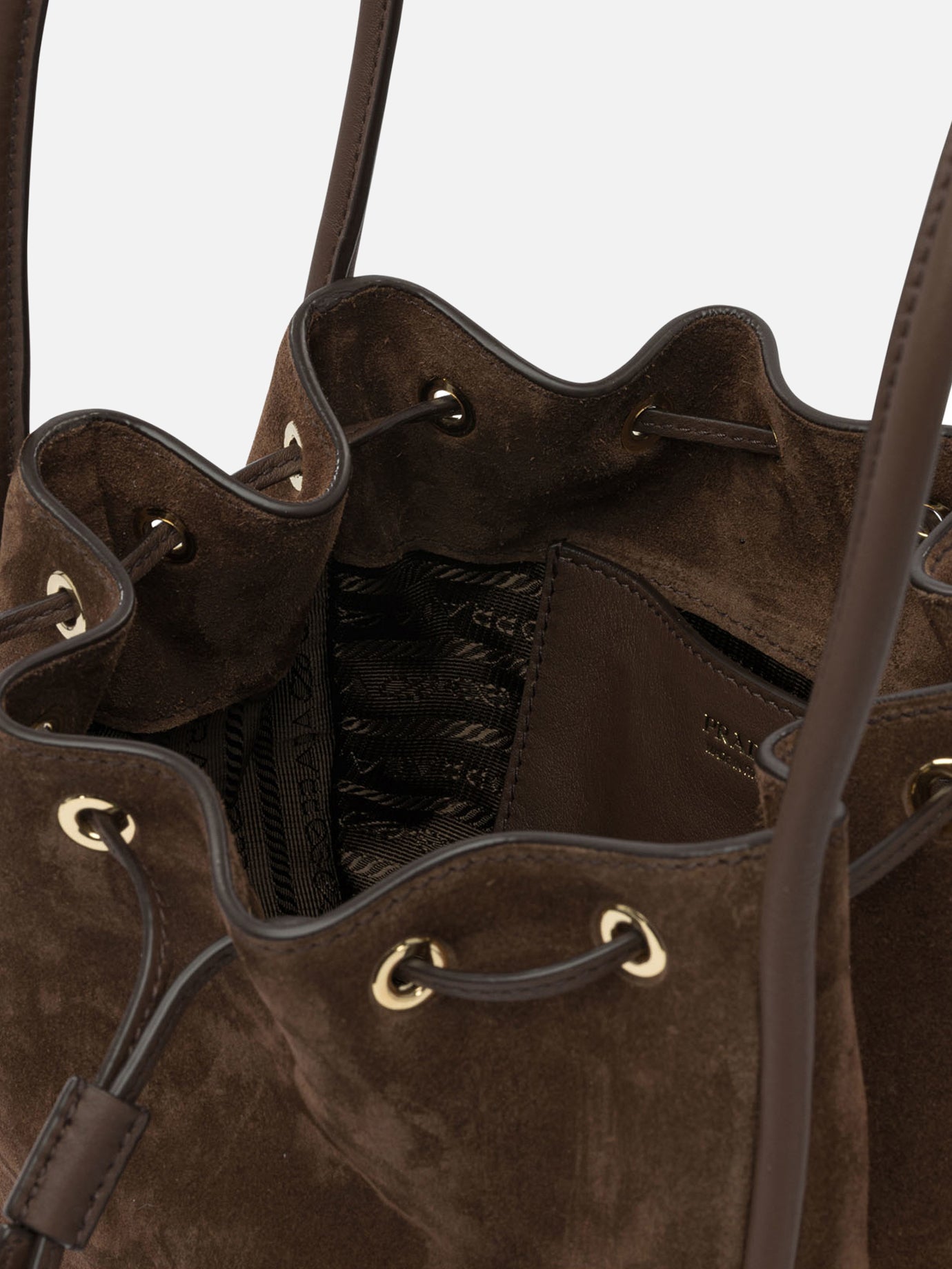 Small bags 100% lamb leather Brown - Prada Women | PDP | VIETTI Online Store | Zoom-Modal_5