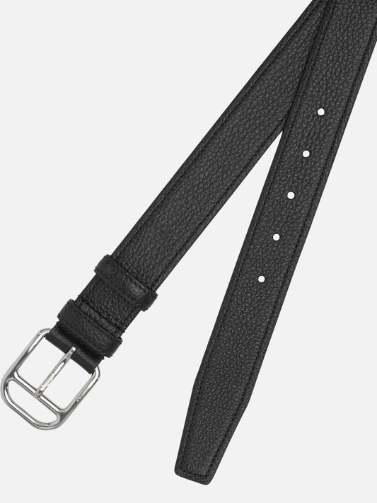 Leather belts 100% calf leather Black - Prada Men | PLP | VIETTI Online Store | 2