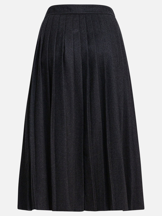 Midi skirts Solid colour Grey - Prada Women | PLP | VIETTI Online Store | 2