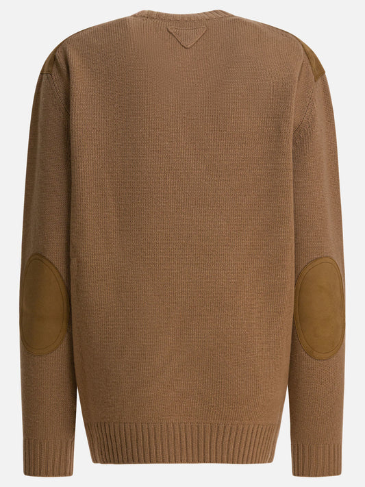 Maglioni scollo a V Solid colour Beige - Prada Donna | PLP | VIETTI Online Store | 2